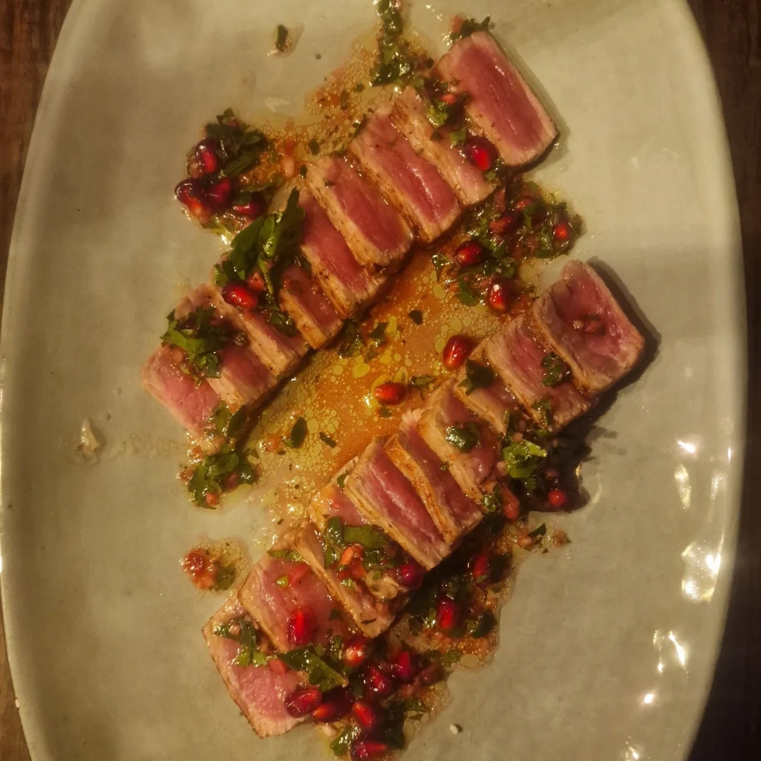 Une assiette préparée par Chez Gillou