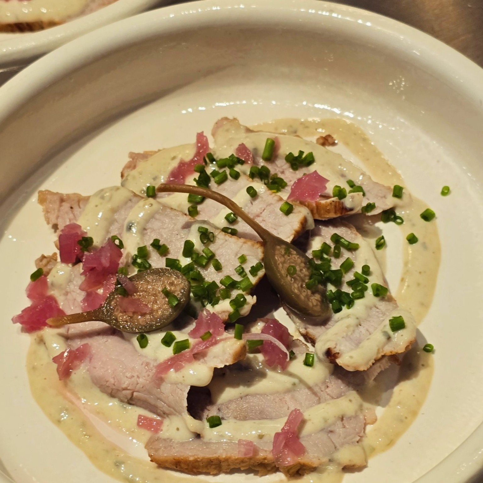 Un plat préparé par Chez Gillou