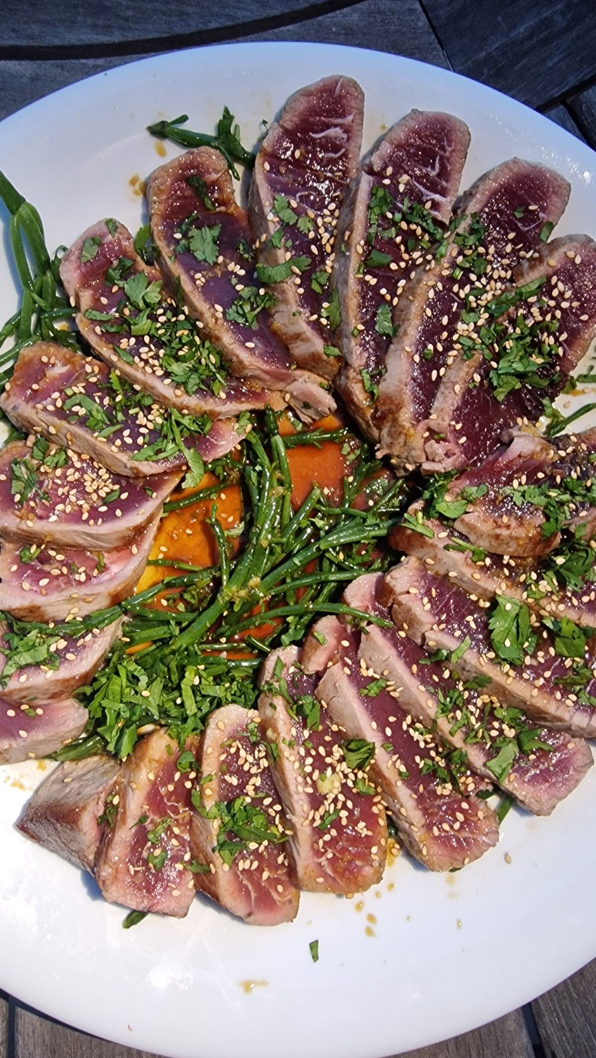 Un tataki préparé par Chez Gillou